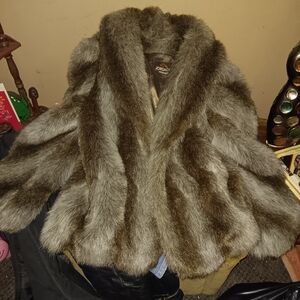 Jordache Faux Fur Coat